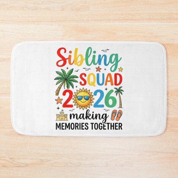 Item preview, Sibling Squad 2026 Family Vacation Matching Summer Memories Design designed and sold by kiralynstration.