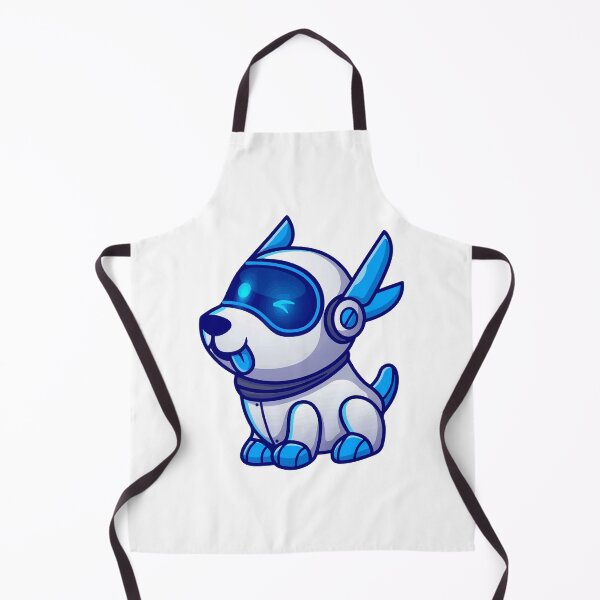 Item preview, Cute Cyberpunk Robot Dog Cartoon designed and sold by achristiaf.