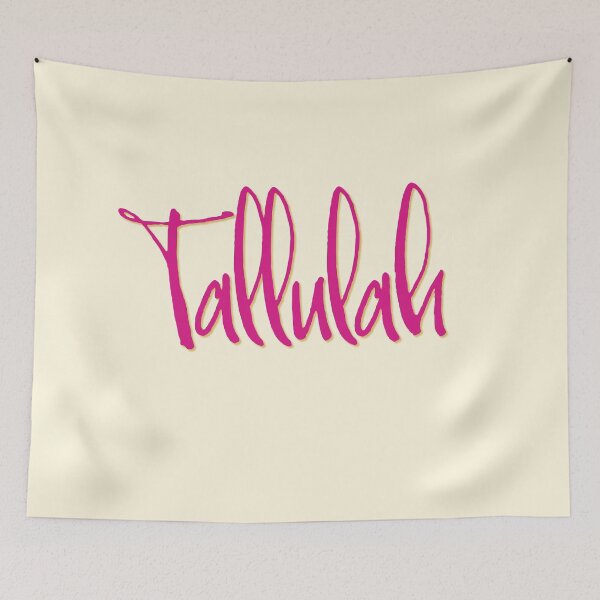 Item preview, TALLULAH personalized type design designed and sold by CharlottePlaceArt.