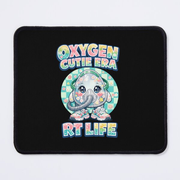 Item preview, Cute Pastel Oxygen Mask Mascot | RT Life Respiratory Therapist Gift | Respiratory Care Week | World Oxygen Day | Fall October designed and sold by ClinicalHubs.