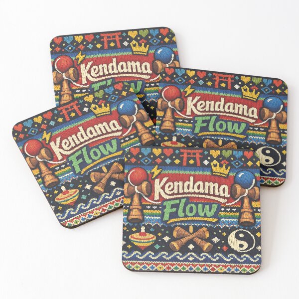 Item preview, Kendama Flow Japanese Skill Game Knitting Pattern designed and sold by Mauswohn.