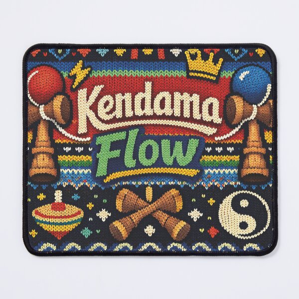 Item preview, Kendama Flow Japanese Skill Game Knitting Pattern designed and sold by Mauswohn.