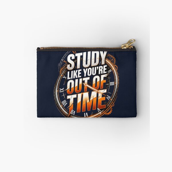Item preview, Study Like You’re Out of Time Student designed and sold by Amr Darwish Graphic designer.