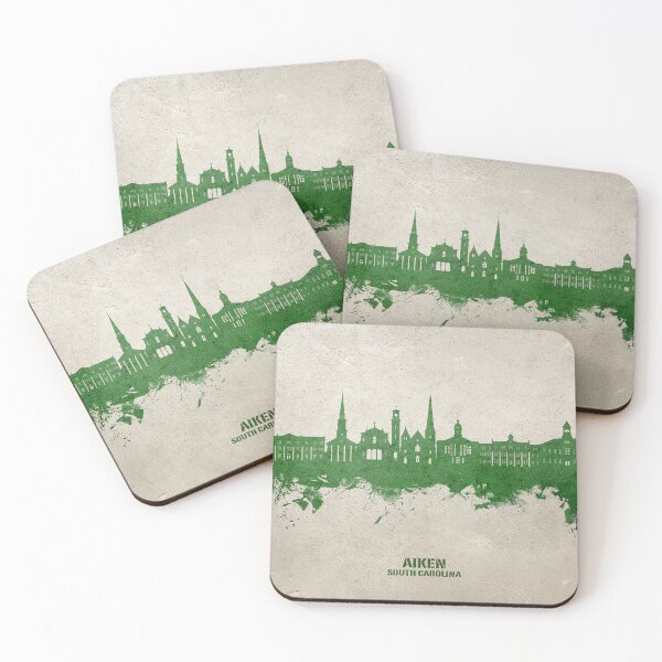 Item preview, Aiken South Carolina Skyline designed and sold by ArtPrints.
