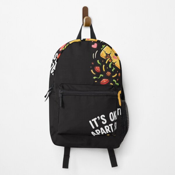 Item preview, Funny Taco Quote It’s Okay To Fall Apart Sometimes Retro Design designed and sold by kiralynstration.