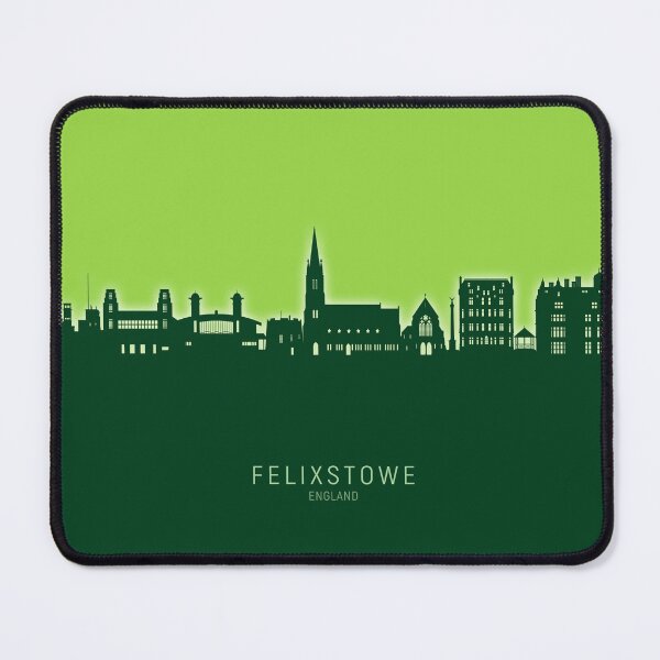 Item preview, Felixstowe England Skyline designed and sold by ArtPrints.