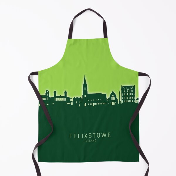 Item preview, Felixstowe England Skyline designed and sold by ArtPrints.