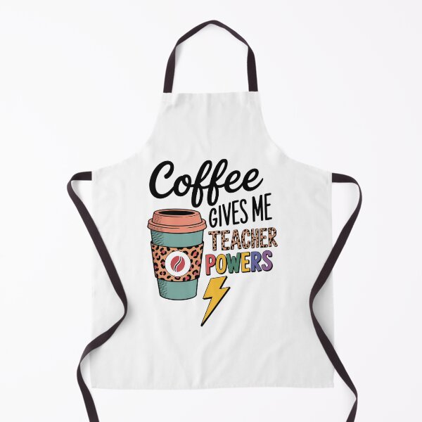 Item preview, Coffee Gives Me Teacher Power Teacher Elementary designed and sold by sailorjessiArt.