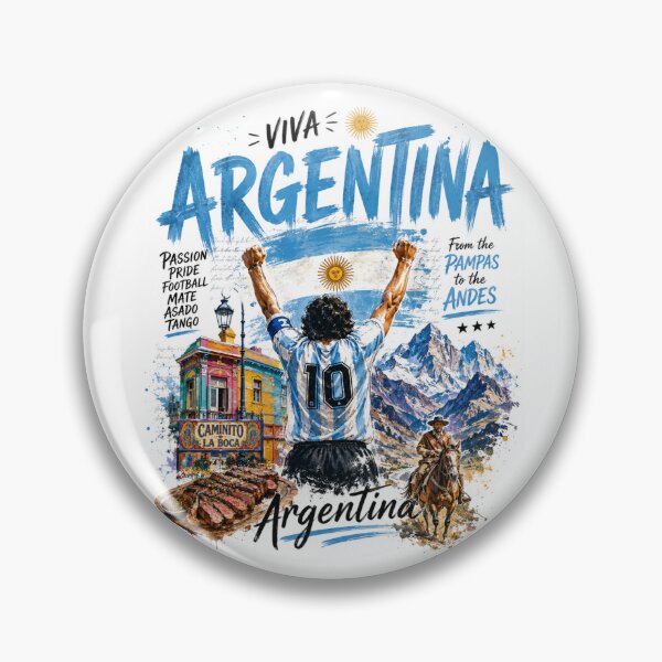 Item preview, Viva Argentina – Passion, Pride & Culture designed and sold by Countries&Cities Shop.
