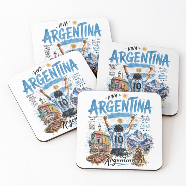 Item preview, Viva Argentina – Passion, Pride & Culture designed and sold by Countries&Cities Shop.