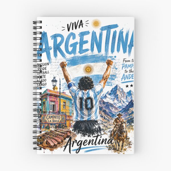 Item preview, Viva Argentina – Passion, Pride & Culture designed and sold by Countries&Cities Shop.