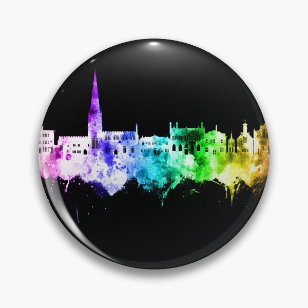 Item preview, Leighton Buzzard England Skyline designed and sold by ArtPrints.