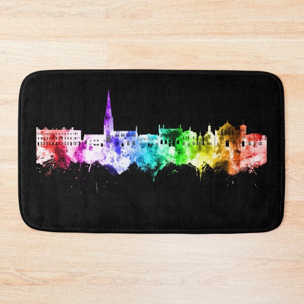 Item preview, Leighton Buzzard England Skyline designed and sold by ArtPrints.