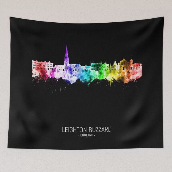 Item preview, Leighton Buzzard England Skyline designed and sold by ArtPrints.