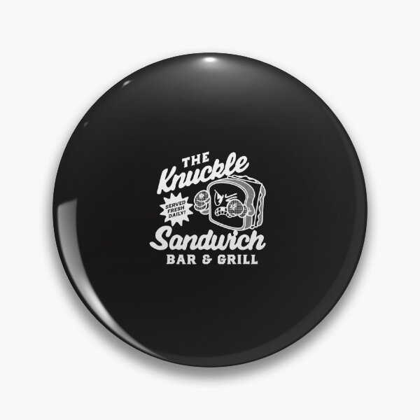 Item preview, Knuckle Sandwich Bar And Grill Funny Retro Fighting Food Design designed and sold by kiralynstration.