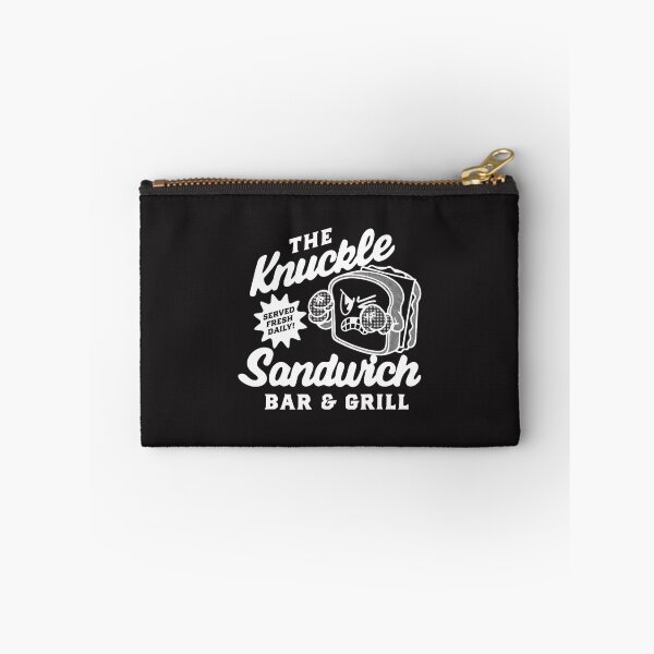 Item preview, Knuckle Sandwich Bar And Grill Funny Retro Fighting Food Design designed and sold by kiralynstration.