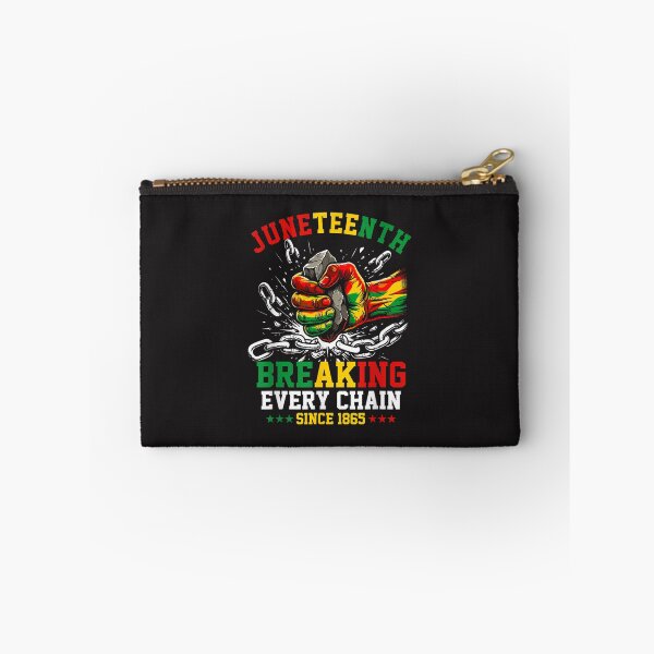 Item preview, Breaking Every Chain Since 1865 Juneteenth Freedom Retro Design designed and sold by kiralynstration.