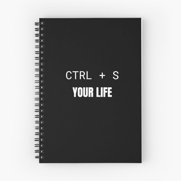 Item preview, Camiseta divertida para programadores con la frase "Ctrl + S" designed and sold by BuggedThreads.