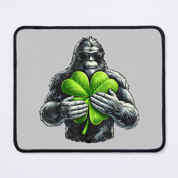 Item preview, St Patricks Day Bigfoot Sasquatch Shamrock Irish Men Boys designed and sold by mjohnson9.