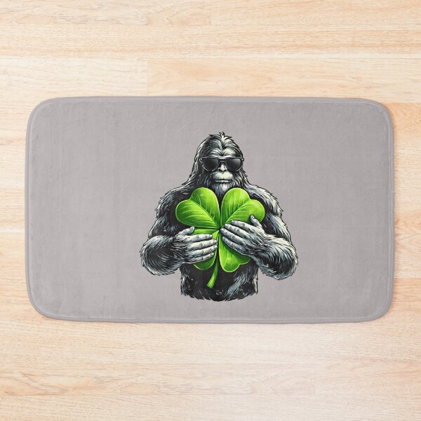 Item preview, St Patricks Day Bigfoot Sasquatch Shamrock Irish Men Boys designed and sold by mjohnson9.