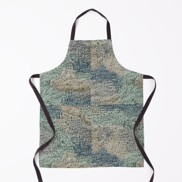 Item preview, Seaside Crochet Wool Textile Abstract Pattern designed and sold by frumixart.