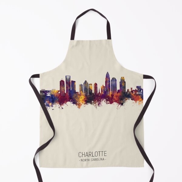 Item preview, Charlotte North Carolina Skyline designed and sold by ArtPrints.