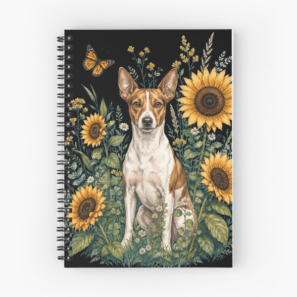Item preview, Rat Terrier With Sunflower Cottagecore Art Dog Owner designed and sold by TerryConnells.
