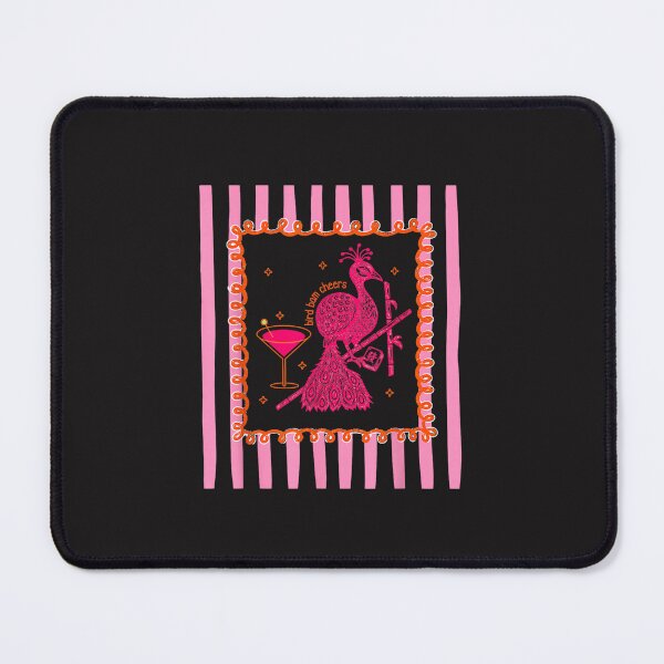 Item preview, Mahjong Bird Bam Cheers Funny Mah Jong Wine Lover Retro Design designed and sold by kiralynstration.