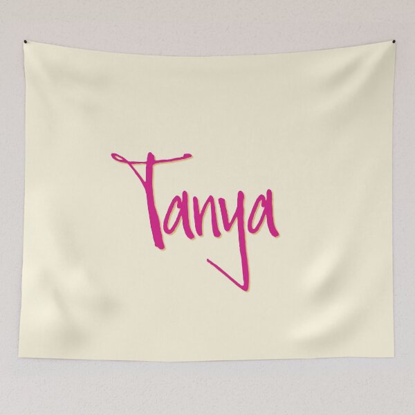 Item preview, TANYA personalized type design designed and sold by CharlottePlaceArt.