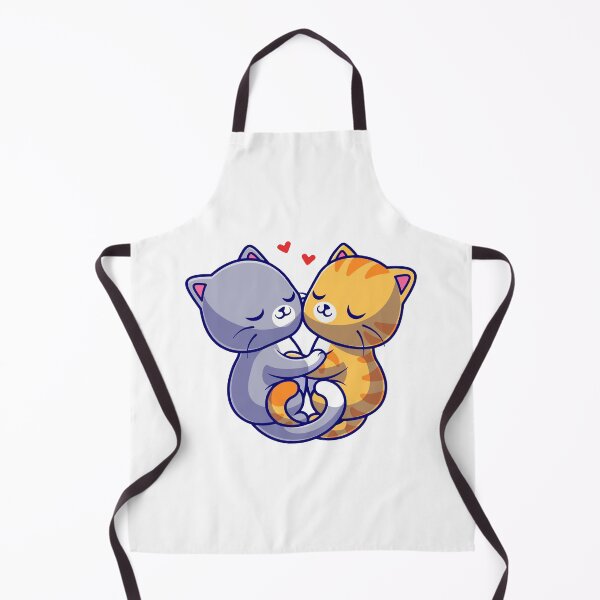 Item preview, Cute Cats Hugging Love Valentine Cartoon designed and sold by achristiaf.