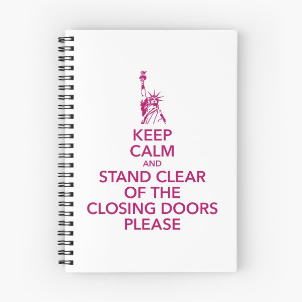 Item preview, keep calm Metro Announcement New York City NYC USA designed and sold by Helen-Storm.