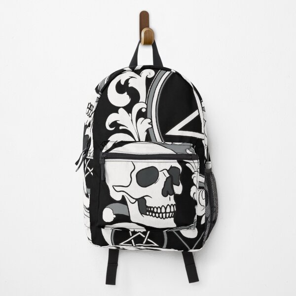 Item preview, Dark Gothic Skulls with Inverted Pentagram designed and sold by Hedon77.