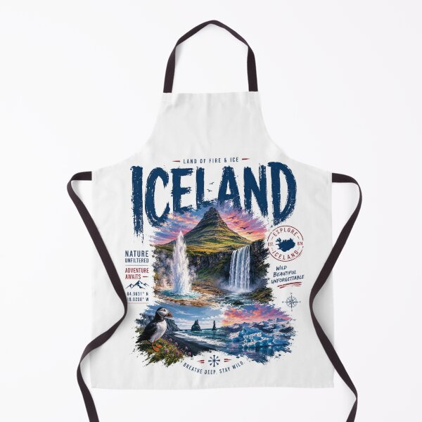 Item preview, Iceland – Land of Fire & Ice Adventure designed and sold by Countries&Cities Shop.
