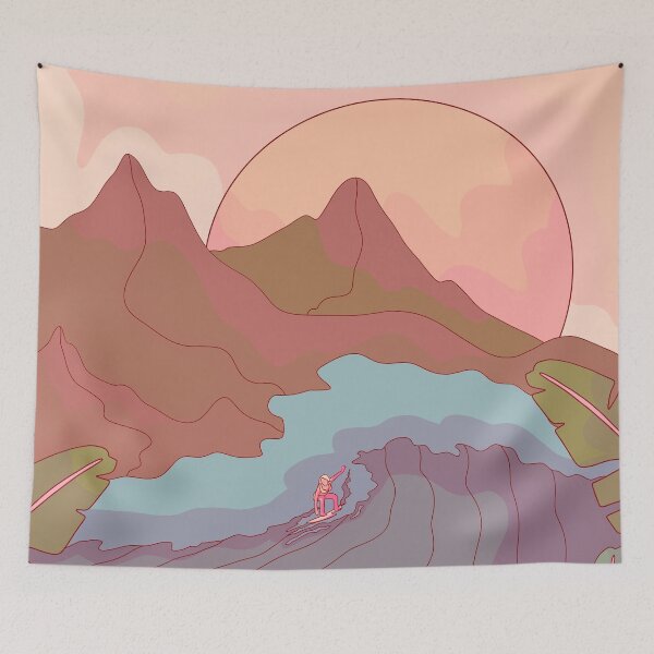 Item preview, Tropical surfer designed and sold by Swadeillustrations.