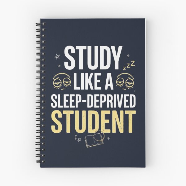 Item preview, Sleep Deprived Student Funny Study Motivation designed and sold by Amr Darwish Graphic designer.