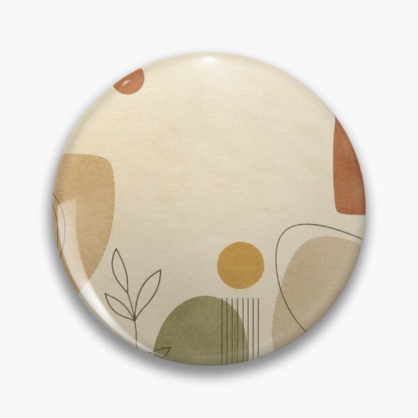 Item preview, Mid-Century Modern Abstract - Vintage Earth Tone - Graphic Design Art designed and sold by GrinGalore.