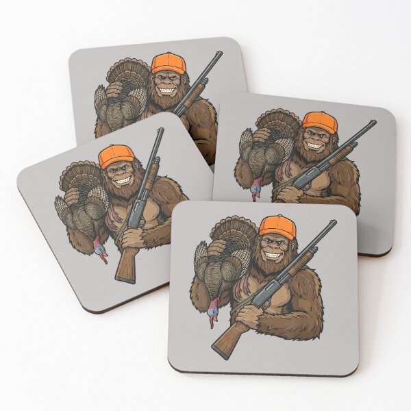 Item preview, Turkey Hunting Bigfoot Sasquatch Hunter Deer Season designed and sold by mjohnson9.