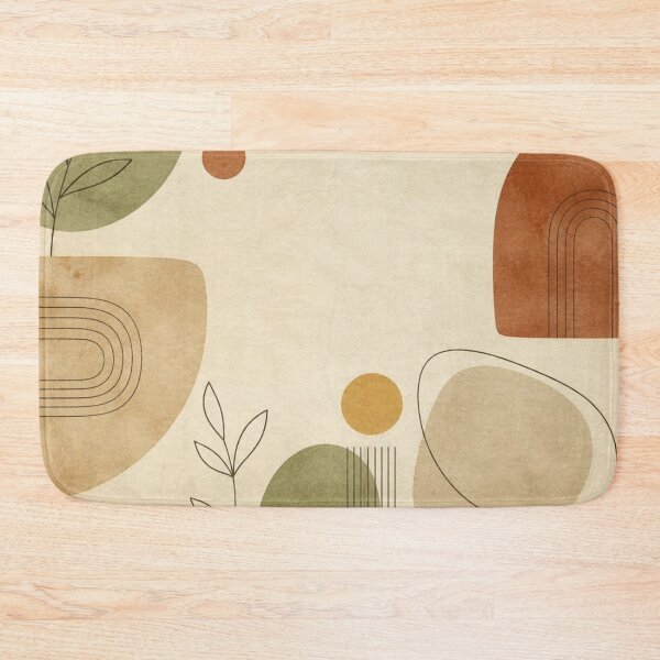 Item preview, Mid-Century Modern Abstract - Vintage Earth Tone - Graphic Design Art designed and sold by GrinGalore.