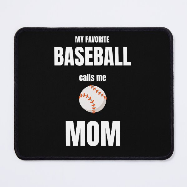 Item preview, My Favorite Baseball Player Calls Me Mom Funny Baseball Mom Gift Baseball Season designed and sold by PlayTrackCo.