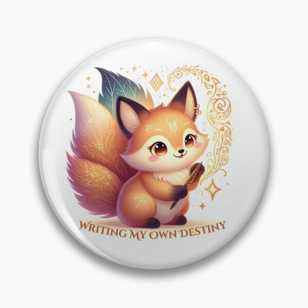 Item preview, Quillfox: Cute Magical Fox Fantasy Art Graphic designed and sold by Chronicles_Of_Fauna.