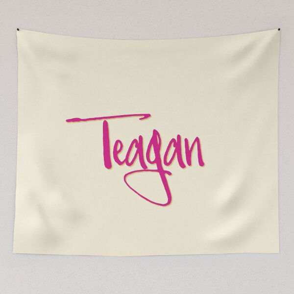 Item preview, TEAGAN personalized type design designed and sold by CharlottePlaceArt.