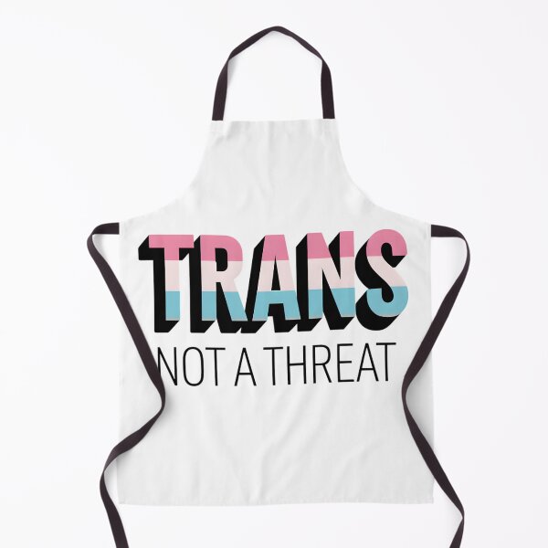 Item preview, Trans Not A Threat Transgender Pride Aesthetic designed and sold by auxincaftan0o.