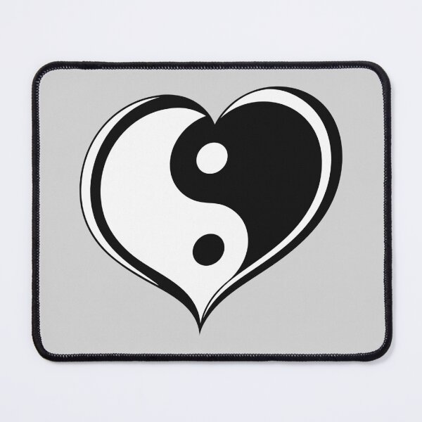 Item preview, Black and White Heart designed and sold by hitNmiss.