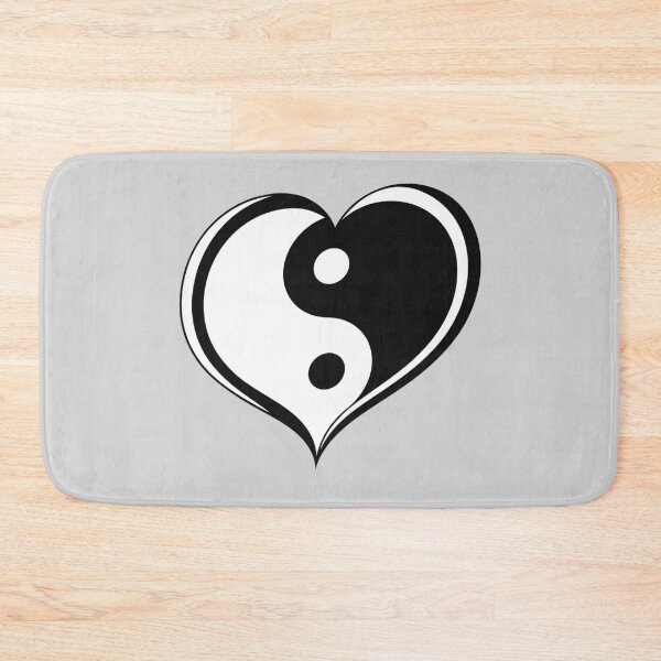 Item preview, Black and White Heart designed and sold by hitNmiss.