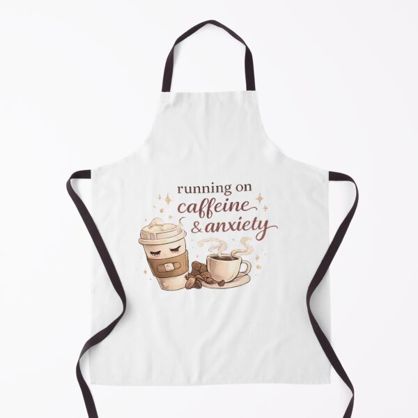 Item preview, running on caffeine & anxiety ☕☁️✨ designed and sold by AeraArts.