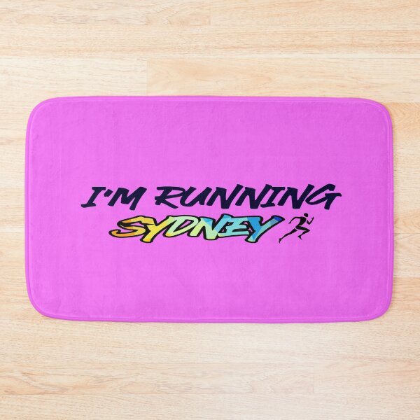 Item preview, Im running Sydney Marathon Runner  designed and sold by Colorfulman.