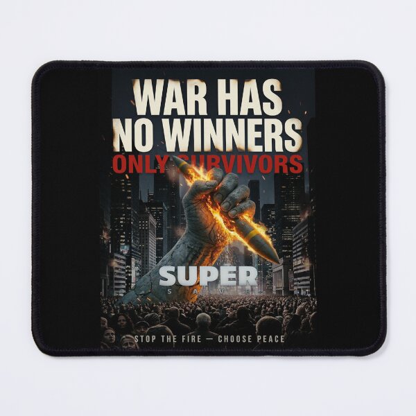 Item preview, SUPER-S.A.V.E_<<NO MORE WARS…>> designed and sold by Pronoian-Space.
