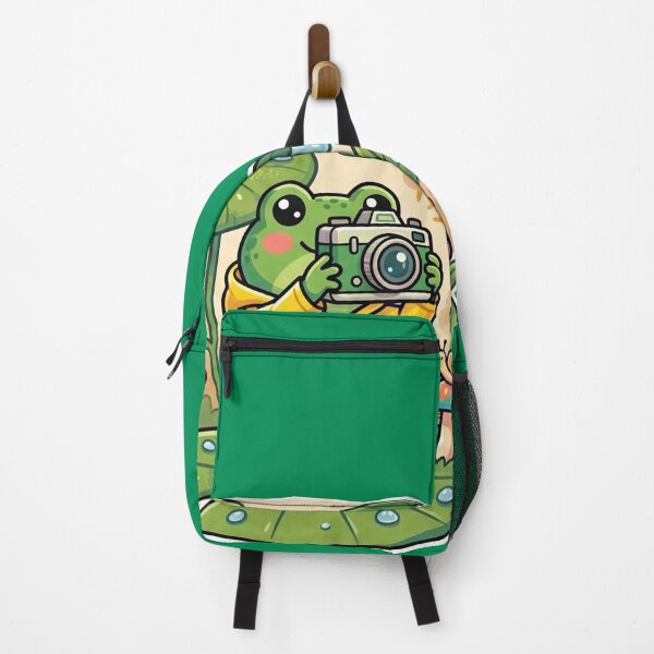 Item preview, Nature Photographer Frog – Cute Adventure Cartoon Forest Aesthetic designed and sold by ArtsyExplorer.