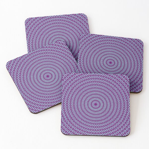 Item preview, Optical Geometry - Exponential (plum/glacier) designed and sold by Optical Geometry by veganjackson.