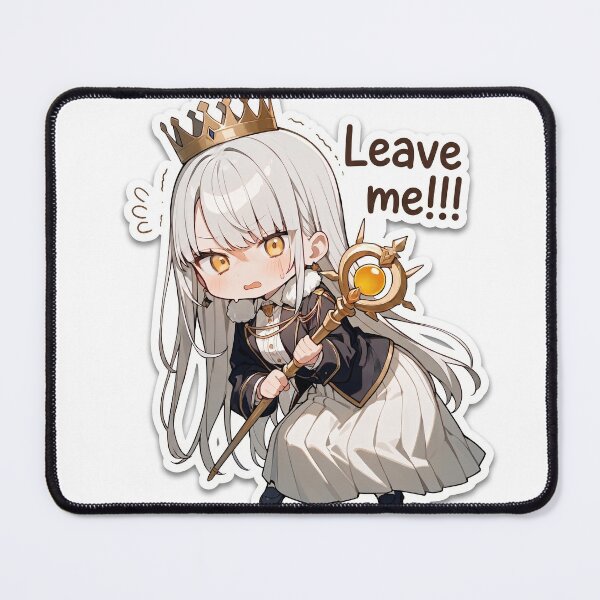 Item preview, Sticker OG novel : Leave me!! designed and sold by Trash-Angel.